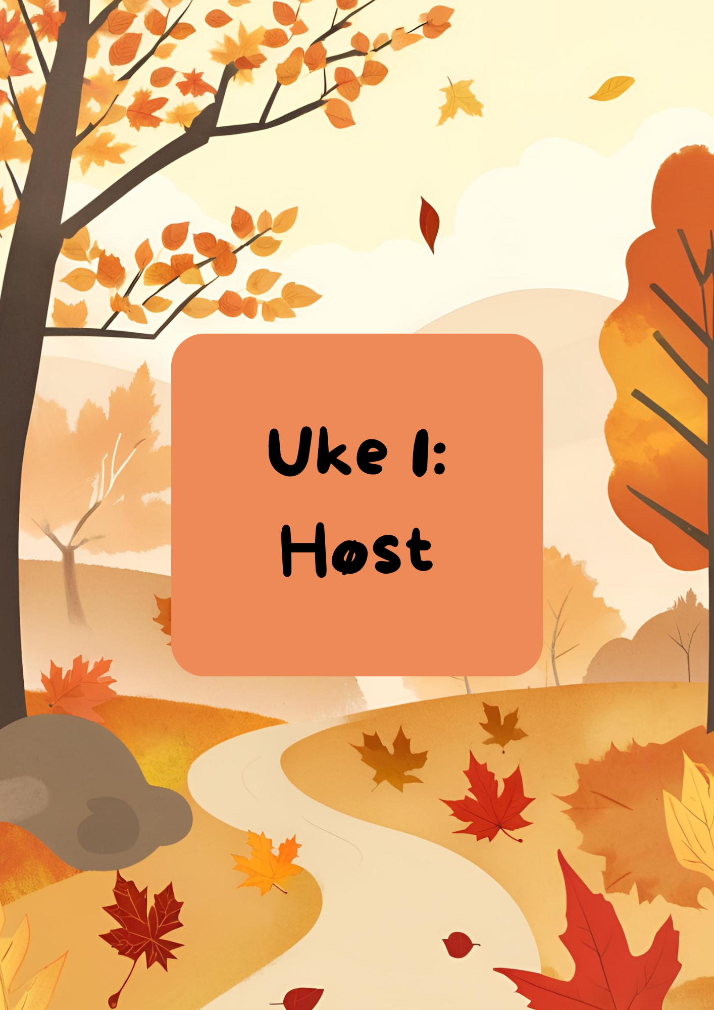 Historiepakke høst - UKE 1