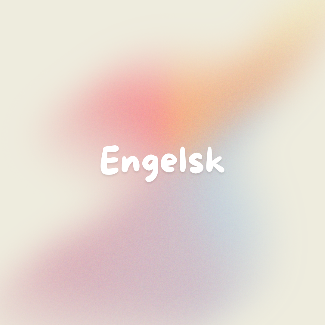 Engelsk 2. trinn