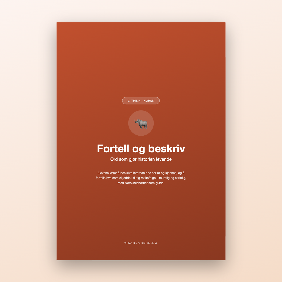 Fortell og beskriv (2. trinn)